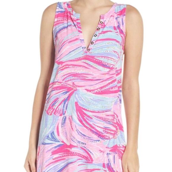 Lilly Pulitzer Magenta Oh My Guava Havana Swing Dress - Picture 12 of 12